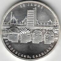 (2007) Монета Германия (ФРГ) 2007 год 10 евро "Саар"  Серебро Ag 925  PROOF